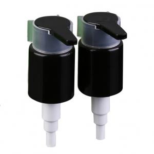24/410 All Black Smooth Closure Cream Pump with Clip