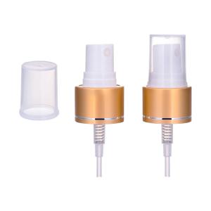 Anodized aluminum perfume fine mist sprayer