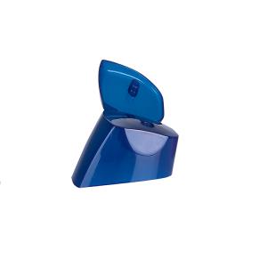 Manufacture colorful plastic flip top cap screw cap for 200ml and 400ml shampoo