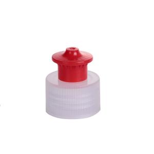 Wholesale colorfully plastic sport lid cap sport cover push pull cap