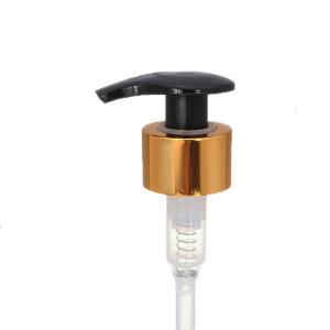 28/410 High Quality Aluminium Finish Left-Right Pump for Body Wash