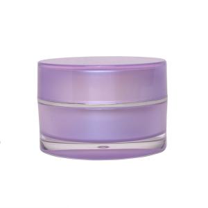 luxury cosmetics acrylic jars