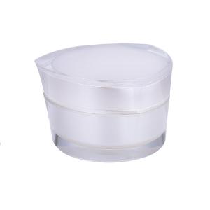 Triangle Shape Cosmetic Cream Jar